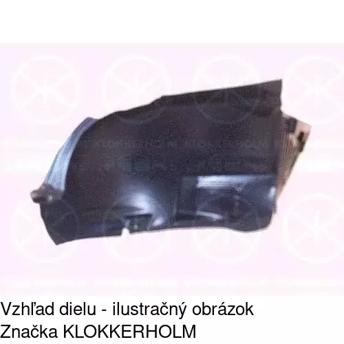 Podblatník (plast) POLCAR 5748FP1Q