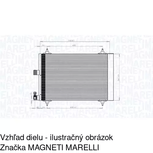 Chladiče klimatizácie POLCAR 5748K8C1