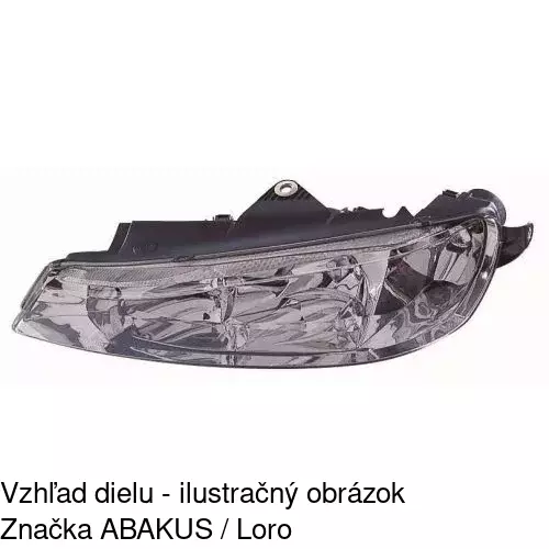 Hlavný reflektor POLCAR 575010-V