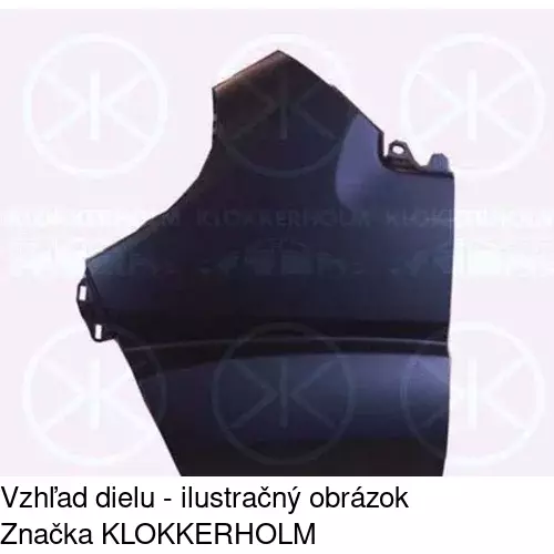 Predný blatník POLCAR 577001-J