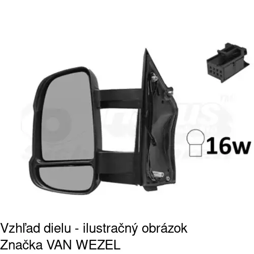 Vonkajšie zrkadlo 5770519M /POLCAR/ - obr. 3
