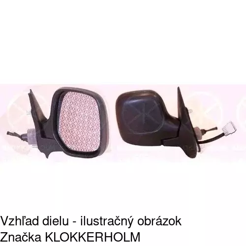 Vonkajšie zrkadlo 5790523M /POLCAR/ - obr. 2