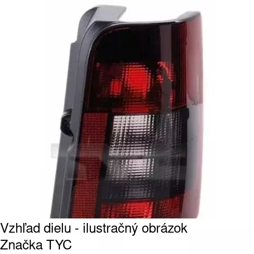 Zadné svetlo POLCAR 5790870E