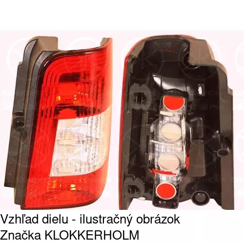 Zadné svetlo 579188 /POLCAR/ - obr. 2