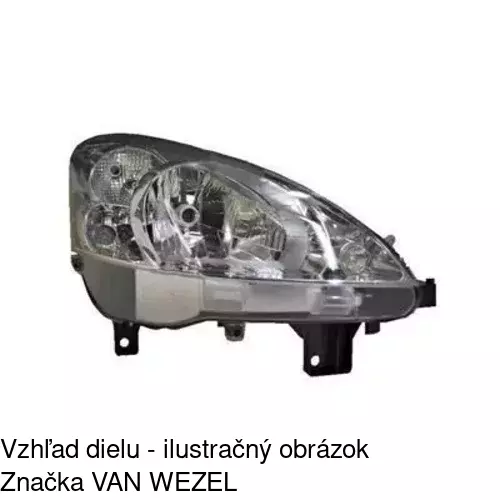 Hlavný reflektor 579210-E /POLCAR/ - obr. 4