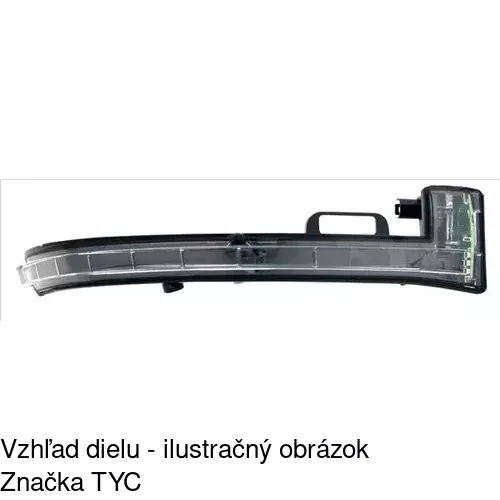Vonkajšie zrkadlo 57C1514M /POLCAR/ - obr. 1