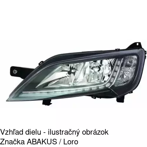 Hlavný reflektor 57N1101U /POLCAR/ - obr. 5