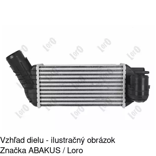 Chladiče vzduchu (Intercoolery) 57S1J81X /POLCAR/ - obr. 1
