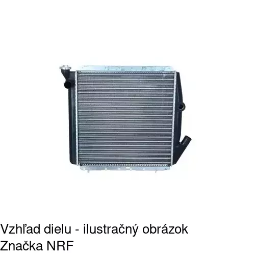 Chladiče vody 600508-2 /POLCAR/