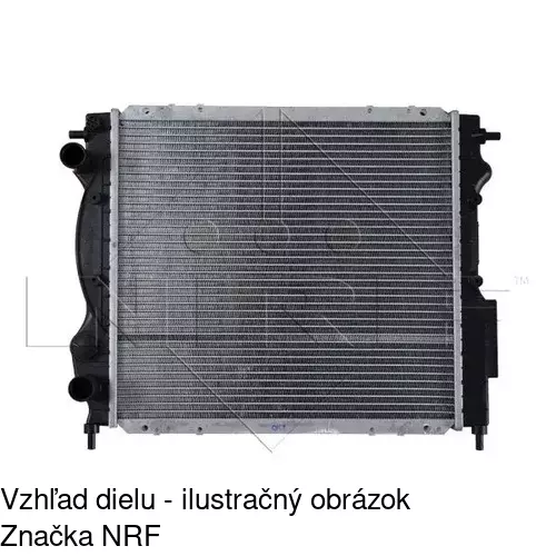 Chladiče vody POLCAR 6006088X