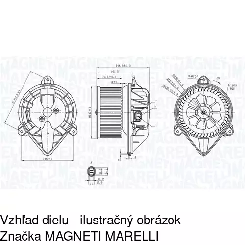 Ventilátory kúrenia POLCAR 6007NU1X