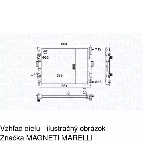 Chladiče vody 6012081X /POLCAR/ - obr. 1