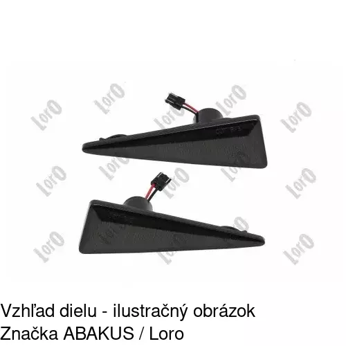 Bočná smerovka POLCAR 6012196E