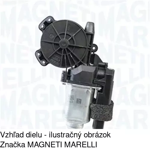 Elektrický mechanizmus okna dverí 6012PSE10 /POLCAR/ - obr. 3