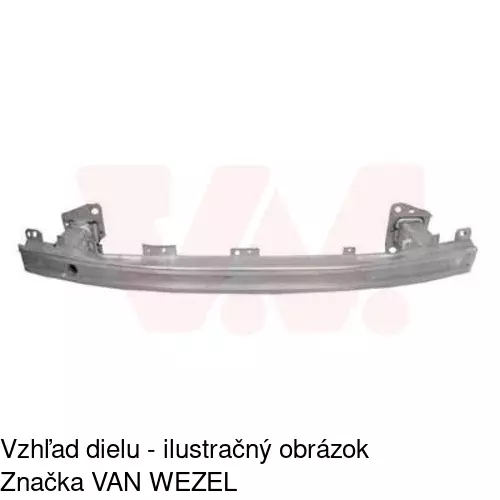 Výstuha nárazníka 601407-3 /POLCAR/ - obr. 1