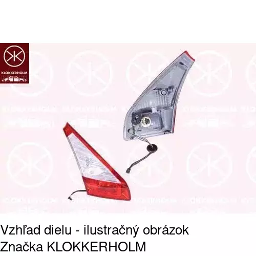 Zadné svetlo POLCAR 6014871V