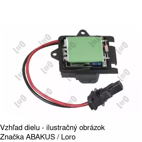 Ovládače klimatizácie 6015KST3X /POLCAR/ - obr. 1