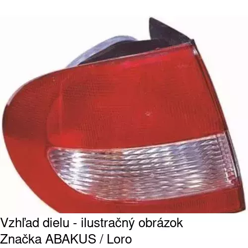 Zadné svetlo 601687 /POLCAR/ - obr. 1