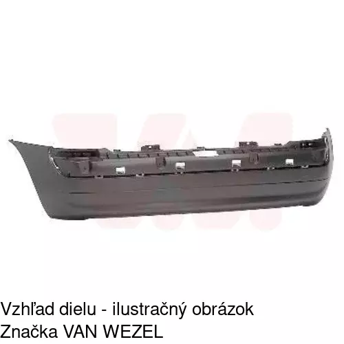 Zadný nárazník 601696-2 /POLCAR/ - obr. 2