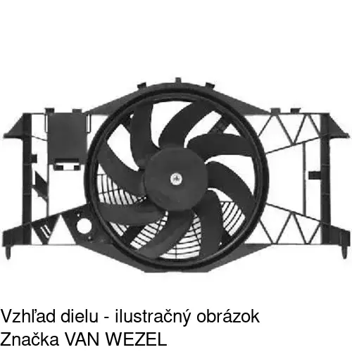 Ventilátory chladičov 603223W4 /POLCAR/ - obr. 1