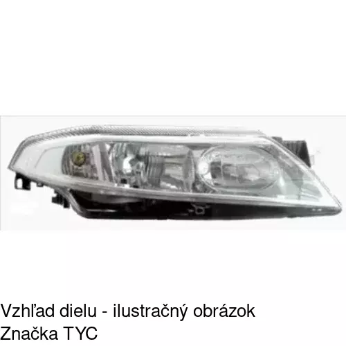 Hlavný reflektor POLCAR 6037090E