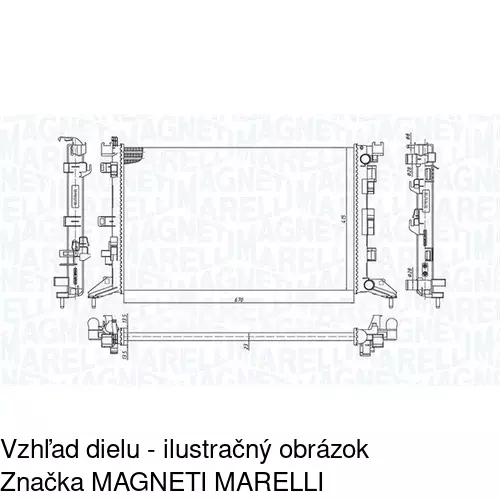 Chladiče vody POLCAR 603908A4