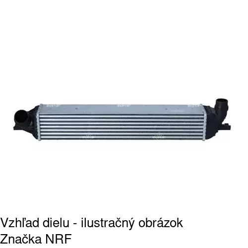 Chladiče vzduchu (Intercoolery) 6039J81X /POLCAR/ - obr. 2