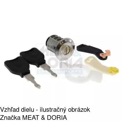 Súprava zámkov 6041Z-10 /POLCAR/ - obr. 1