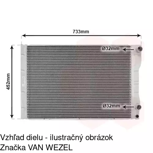 Chladiče vody 6051081X /POLCAR/ - obr. 1