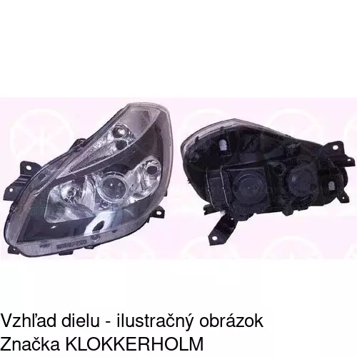 Hlavný reflektor 6055091E /POLCAR/ - obr. 4