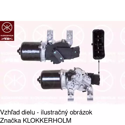 Motorček stieračov 6055SWP1 /POLCAR/ - obr. 1