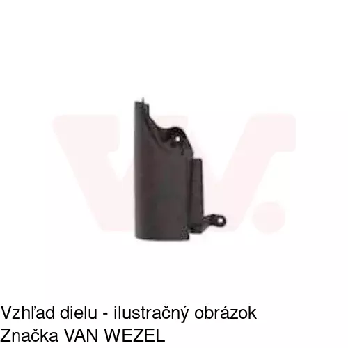 Rámik nárazníka 606297-1 /POLCAR/