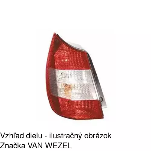Zadné svetlo 6071871H /POLCAR/ - obr. 5
