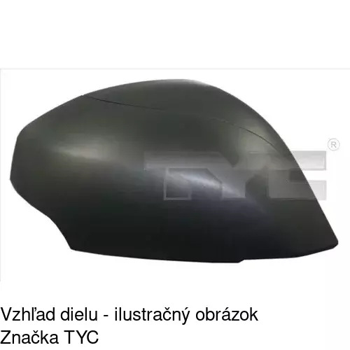 Rám vonkajšieho zrkadla 607355PM /POLCAR/ - obr. 1