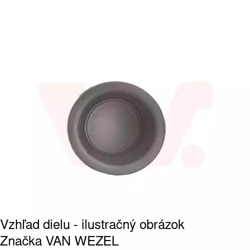 Záslepka otvoru hmlovky 60B127-1 /POLCAR/ - obr. 4
