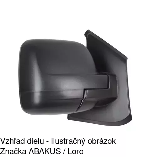Rám vonkajšieho zrkadla 60N255TM /POLCAR/ - obr. 5