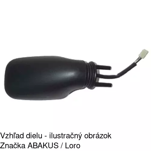 Vonkajšie zrkadlo 6320514M /POLCAR/ - obr. 1