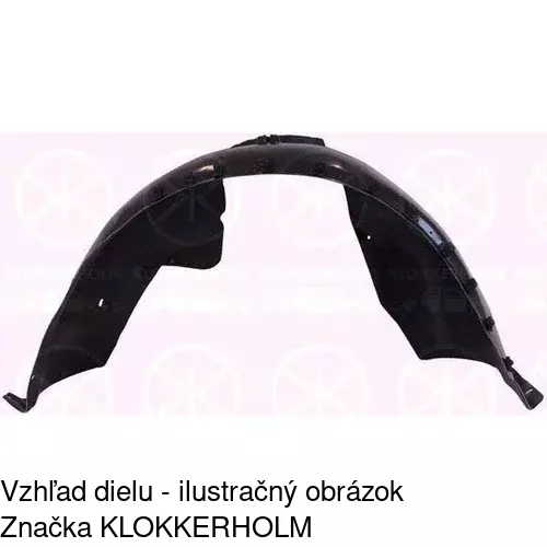 Podblatník (plast) 6523FP1T /POLCAR/
