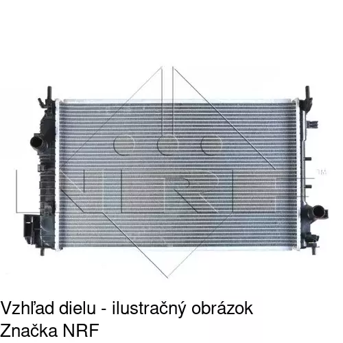 Chladiče vody 653108-1 /POLCAR/