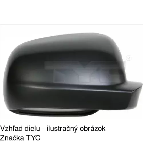 Vonkajšie zrkadlo 670552-M /POLCAR/ - obr. 3