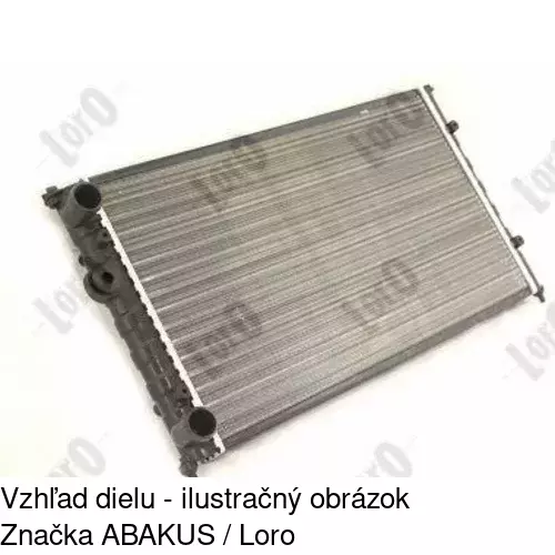 Chladiče vody 671308-6 /POLCAR/