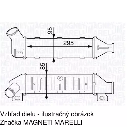 Chladiče vzduchu (Intercoolery) POLCAR 6713J82X