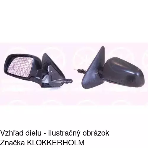 Vonkajšie zrkadlo 6722514M /POLCAR/ - obr. 1