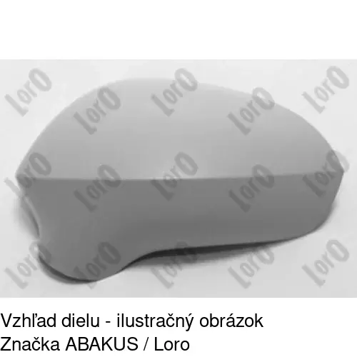 Rám vonkajšieho zrkadla 672654PM /POLCAR/ - obr. 5