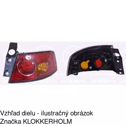 Zadné svetlo POLCAR 673088-S