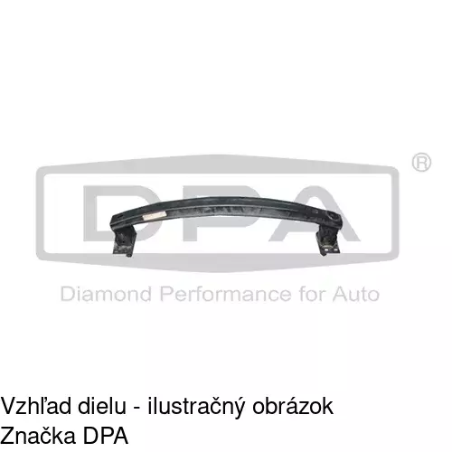 Výstuha nárazníka 673207-3 /POLCAR/ - obr. 1