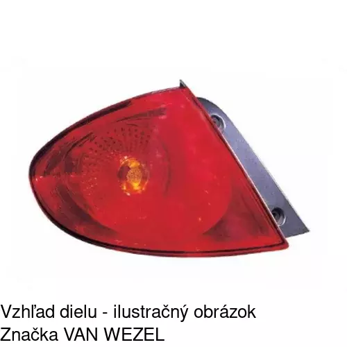 Zadné svetlo POLCAR 6755873U