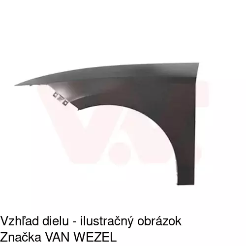 Predný blatník 67C101 /POLCAR/ - obr. 1