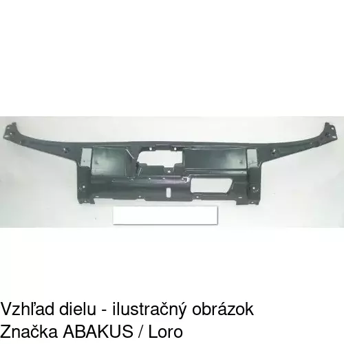 Horný nosník predného čela 691304 /POLCAR/ - obr. 2