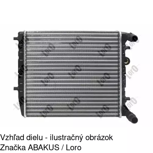 Chladiče vody 691308A4 /POLCAR/ - obr. 2